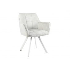 Стілець M-235 сніжно-білий + білий