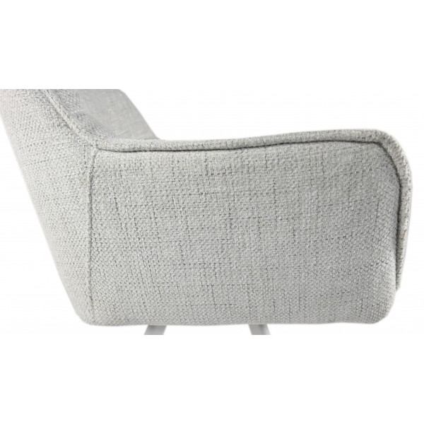 Стілець M-235 сніжно-білий + білий