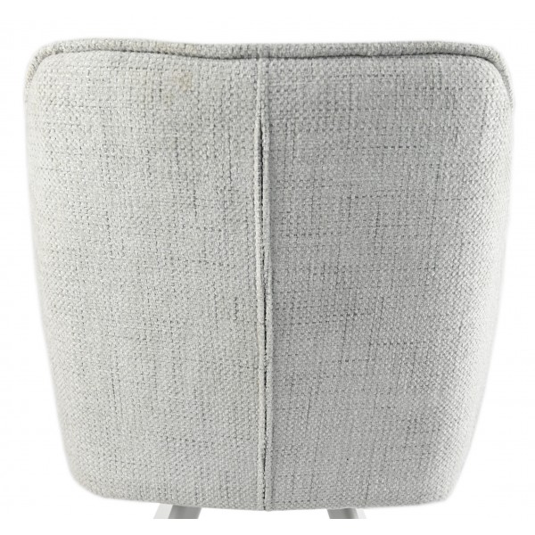 Стілець M-235 сніжно-білий + білий