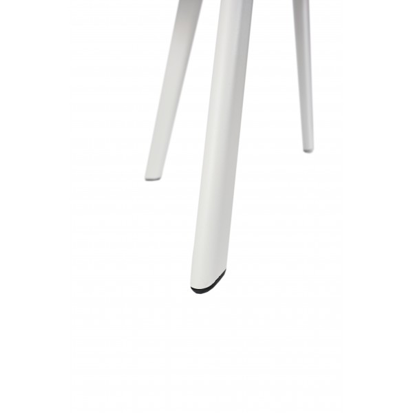 Стілець M-235 сніжно-білий + білий