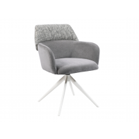 Стілець поворотний R-165 прованс + білий