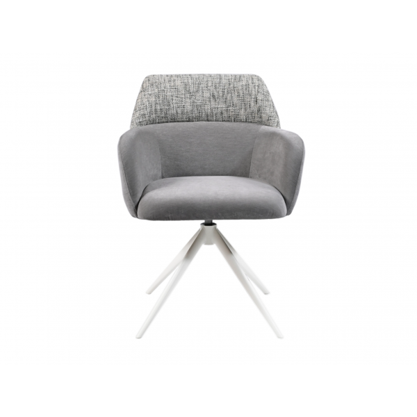 Стілець поворотний R-165 прованс + білий