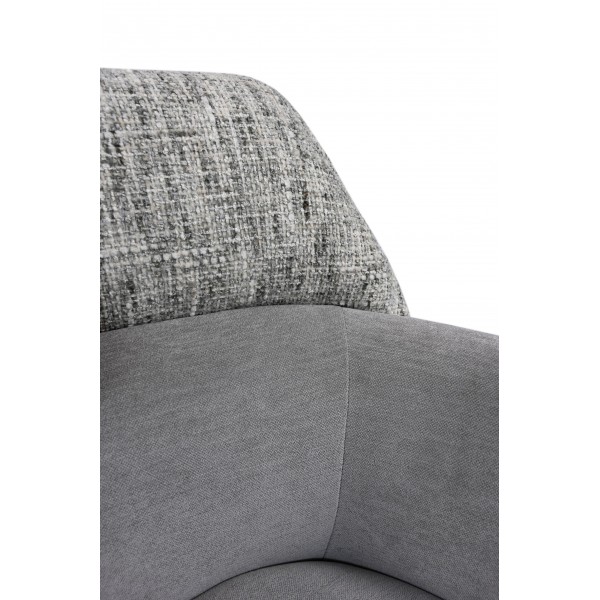 Стілець поворотний R-165 прованс + білий