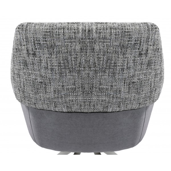 Стілець поворотний R-165 прованс + білий