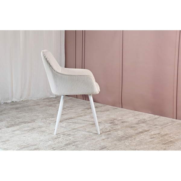 Стілець M-240 білий антік + білий