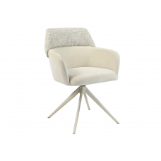 Стілець поворотний R-165 тофу + капучино