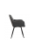 Стілець M-65 сірий велюр + чорний