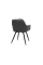 Стілець M-65 сірий велюр + чорний