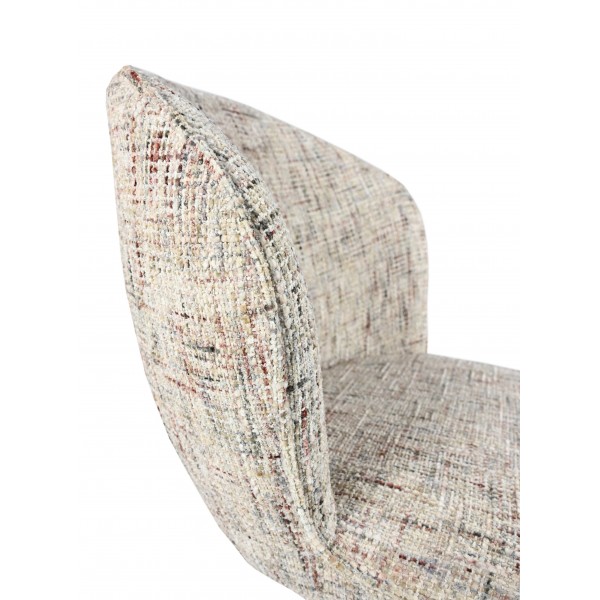 Стілець поворотний R-175 карамельний + капучино