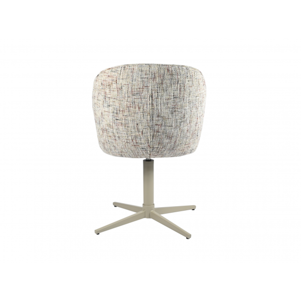 Стілець поворотний R-175 карамельний + капучино