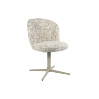 Стілець поворотний R-175 карамельний + капучино