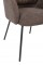 Стілець M-242 шоколадний + чорний