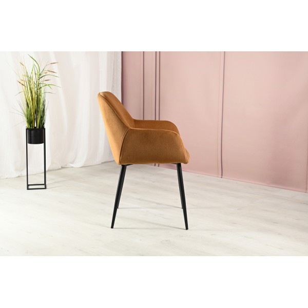 Стілець M-220 карамель + чорний