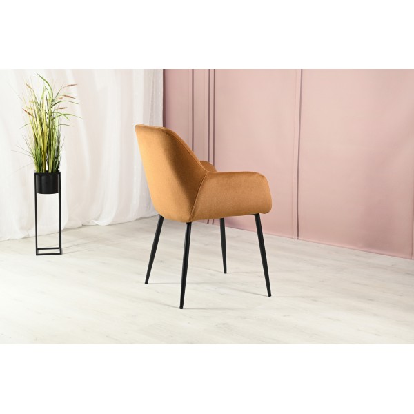 Стілець M-220 карамель + чорний