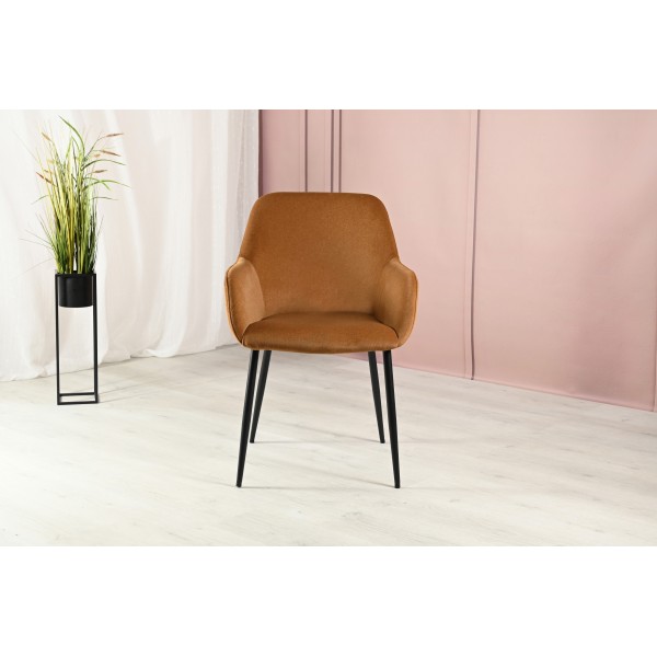 Стілець M-220 карамель + чорний