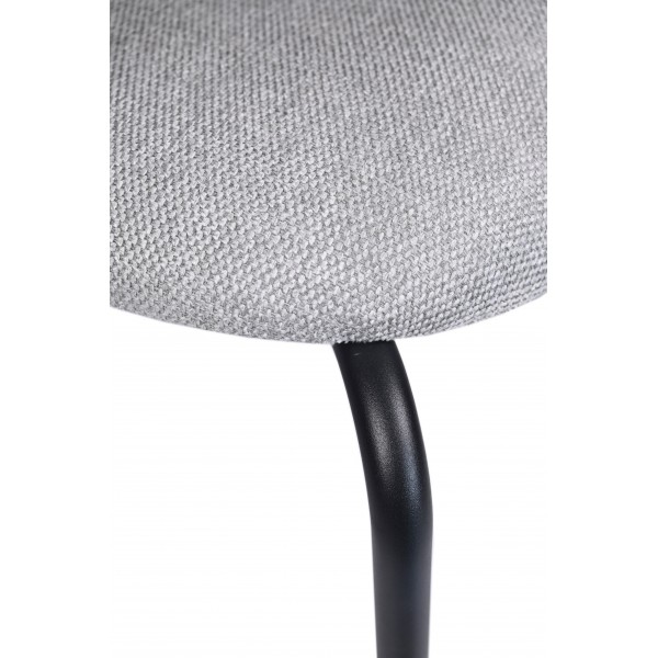 Стілець M-239 попільний + чорний