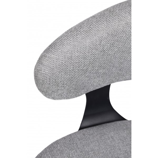 Стілець M-239 попільний + чорний