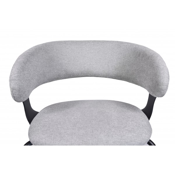 Стілець M-239 попільний + чорний