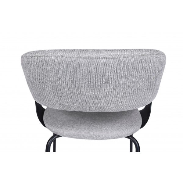 Стілець M-239 попільний + чорний