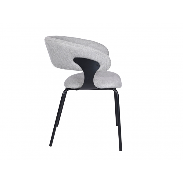 Стілець M-239 попільний + чорний