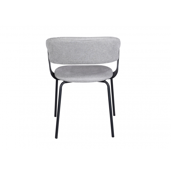 Стілець M-239 попільний + чорний