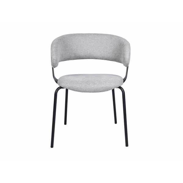 Стілець M-239 попільний + чорний