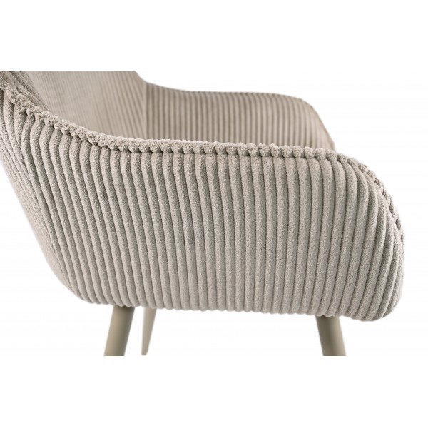 Стілець M-240 мигдаль + капучино