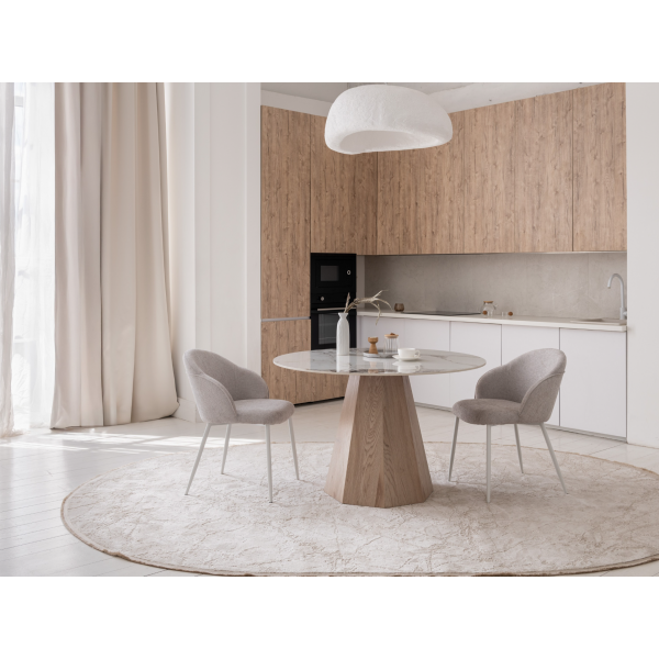 Стілець M-236 оксфорд + білий