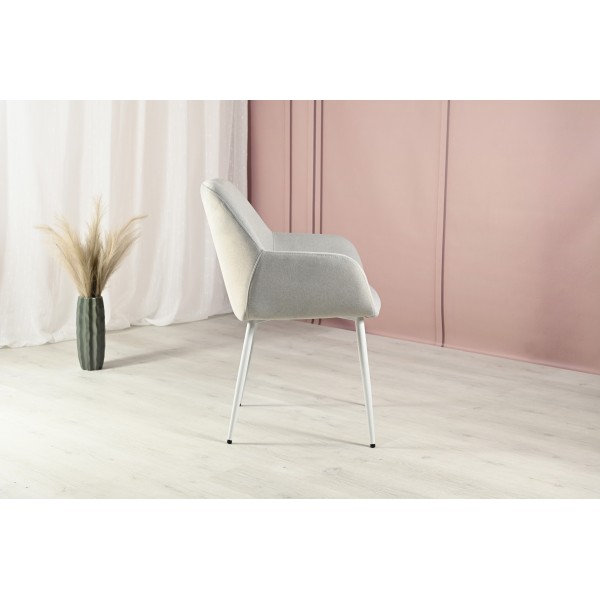 Стілець M-220 устричний + білий