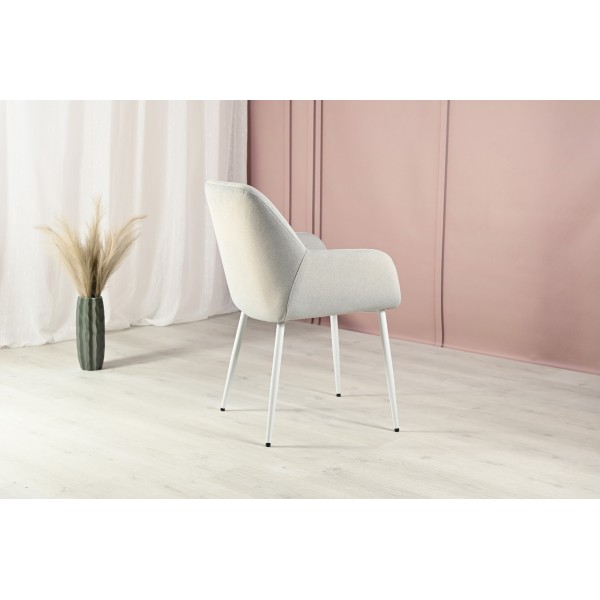 Стілець M-220 устричний + білий