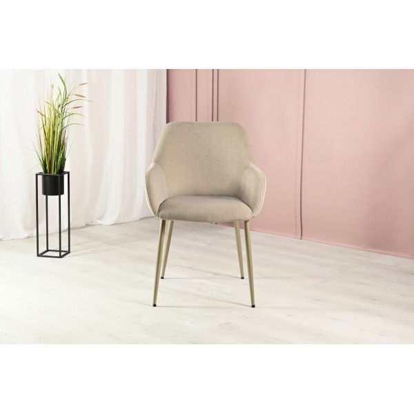 Стілець M-220 макадамія + капучино