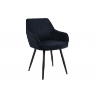 Стілець M-240 чорний + чорний