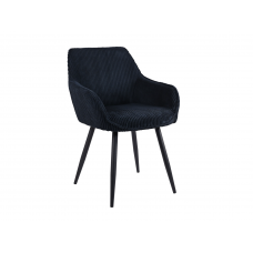 Стілець M-240 чорний + чорний