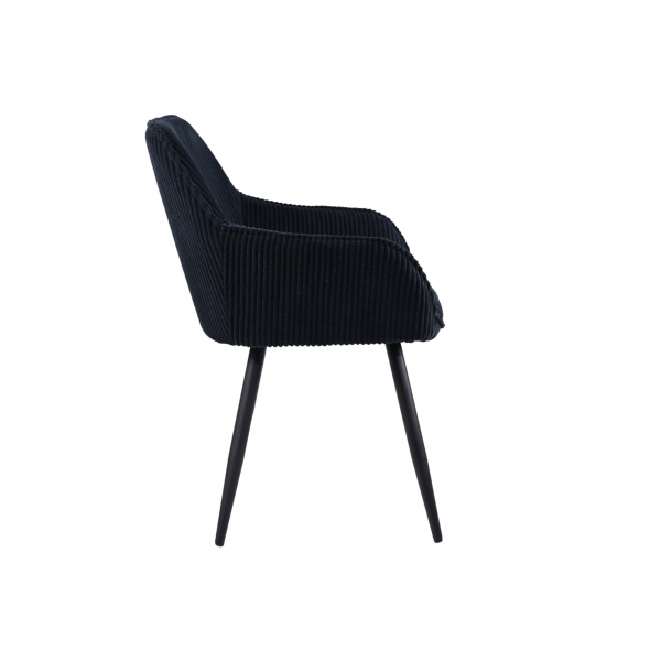 Стілець M-240 чорний + чорний