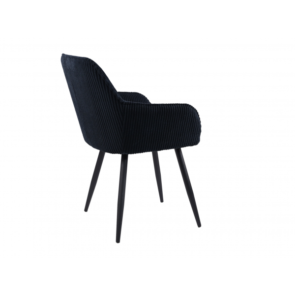 Стілець M-240 чорний + чорний