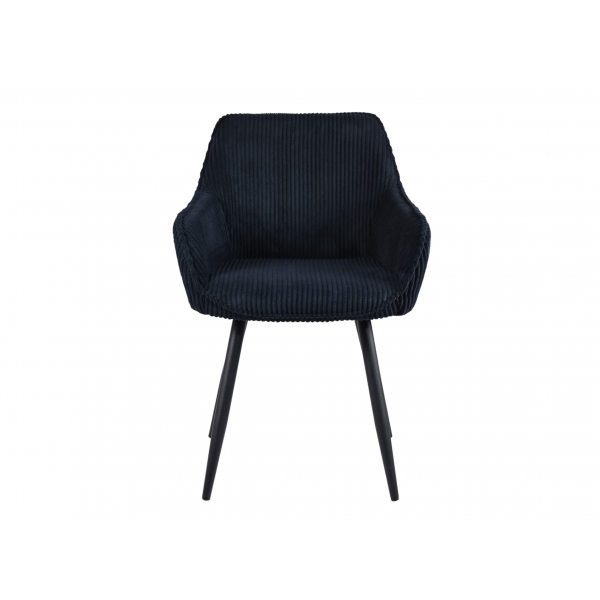 Стілець M-240 чорний + чорний