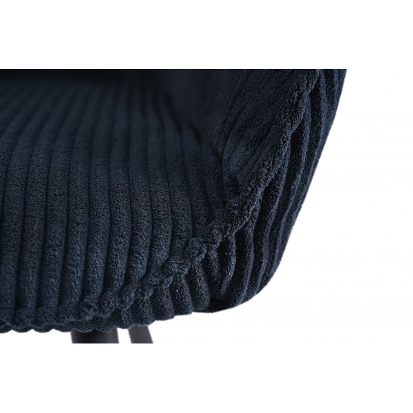 Стілець M-240 чорний + чорний