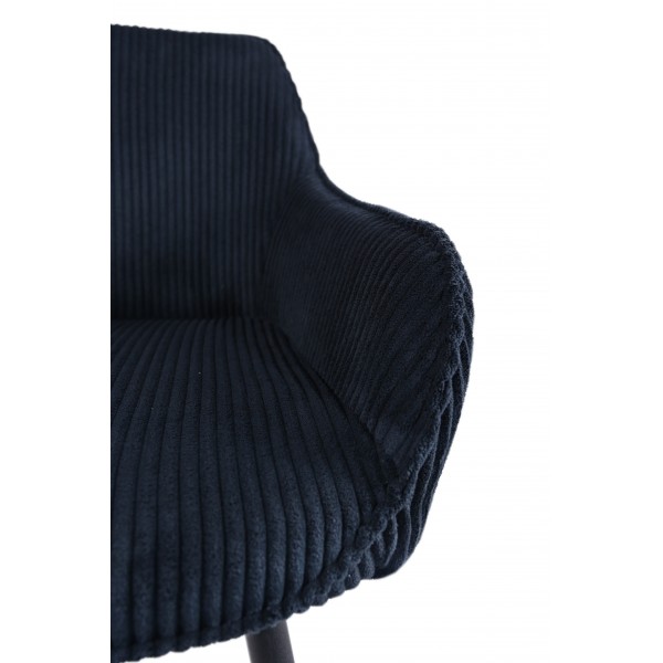 Стілець M-240 чорний + чорний