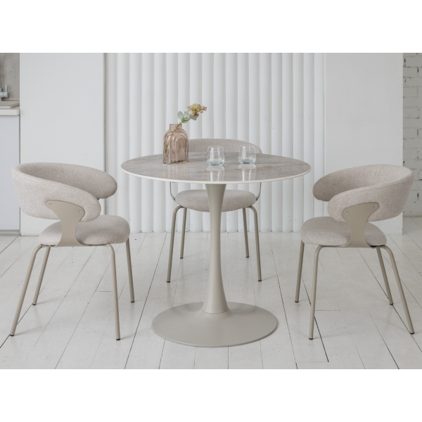 Стілець M-239 тауп + капучино