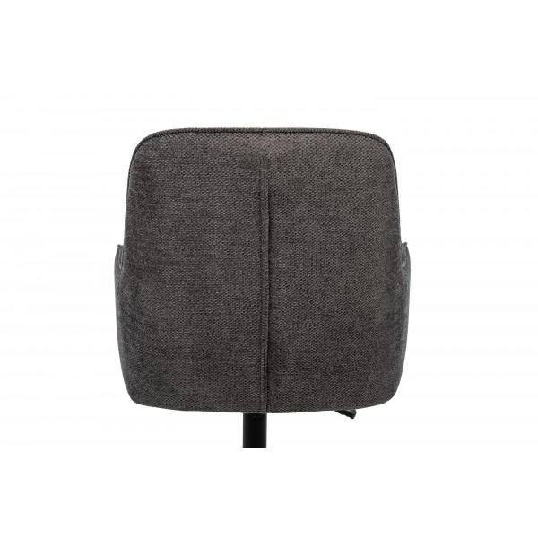 Крісло офісне O-10 темний графіт + чорний