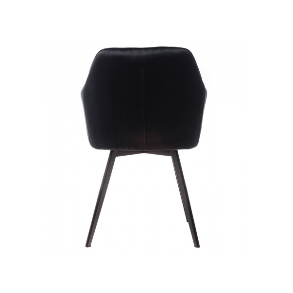 Стілець поворотний R-63 чорний + чорний