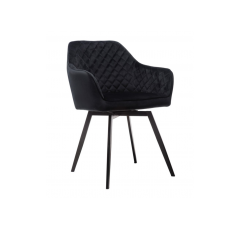 Стілець поворотний R-63 чорний + чорний