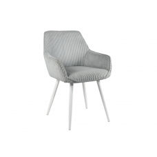 Стілець M-240 сивий + білий