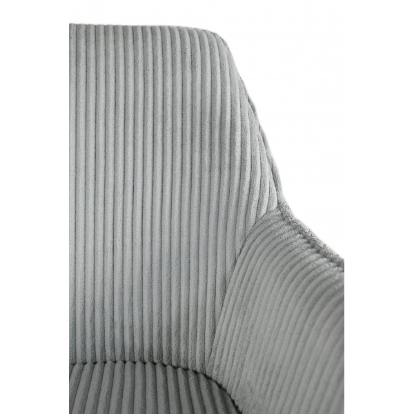 Стілець M-240 сивий + білий