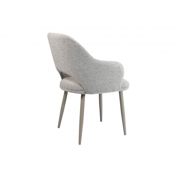 Стілець M-234 натуральний льон + капучино