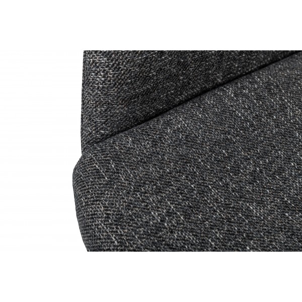 Крісло офісне O-15 сірий маренго + чорний