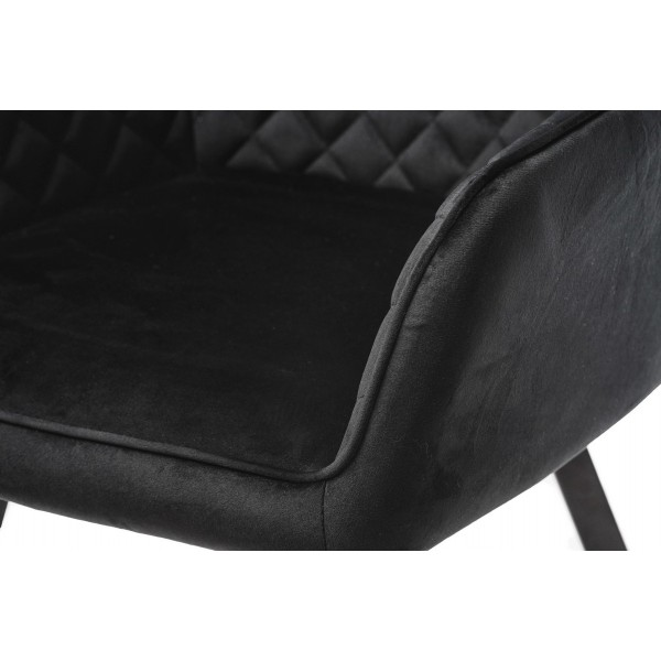 Стілець поворотний R-63 чорний + чорний