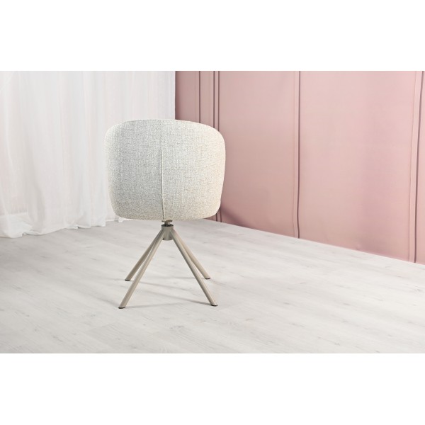 Стілець поворотний R-160 френч ваніль + капучино