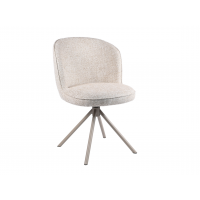 Стілець поворотний R-160 френч ваніль + капучино