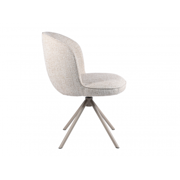 Стілець поворотний R-160 френч ваніль + капучино